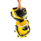 Aspiradora Alámbrica Seco Húmedo 1100 W 25 Litros WD5